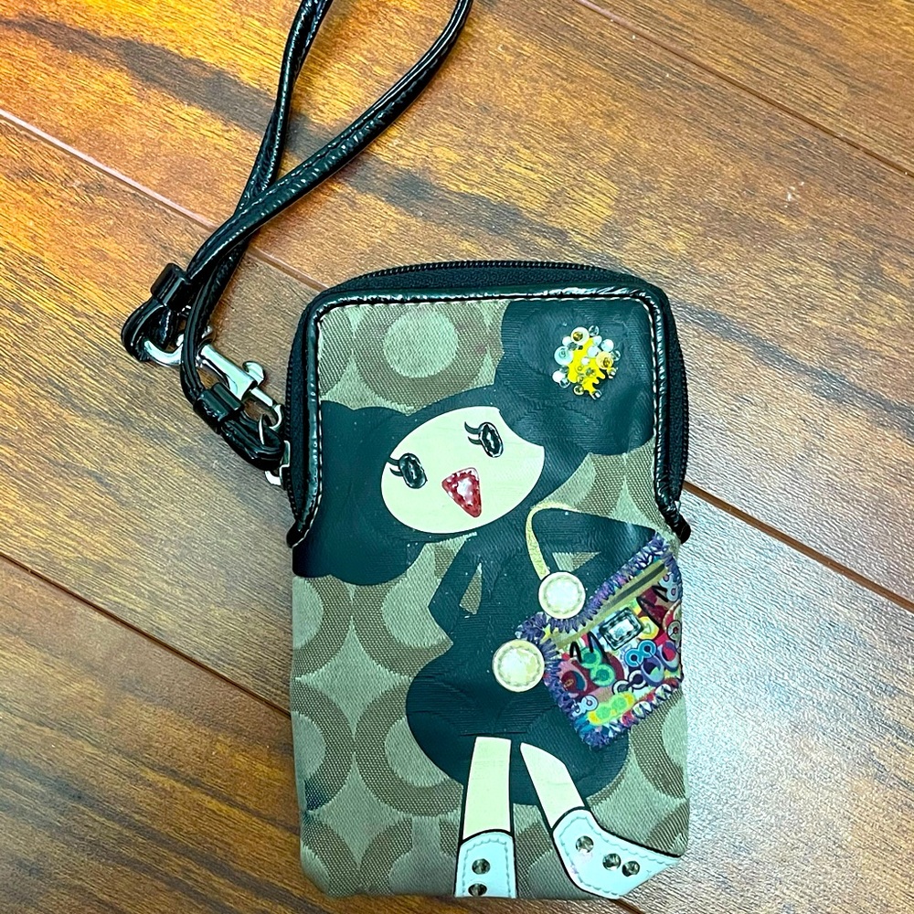 Coach Phone Holder/ Wallet